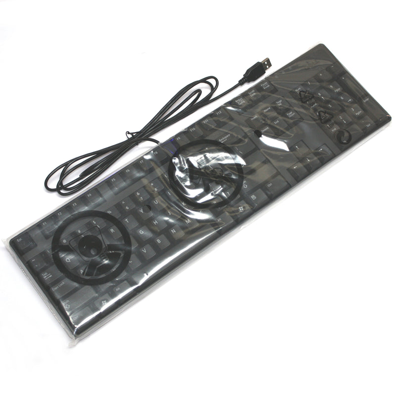 BRAND NEW Dell Quiet Slim Black USB Keyboard M372H L30U KB1421